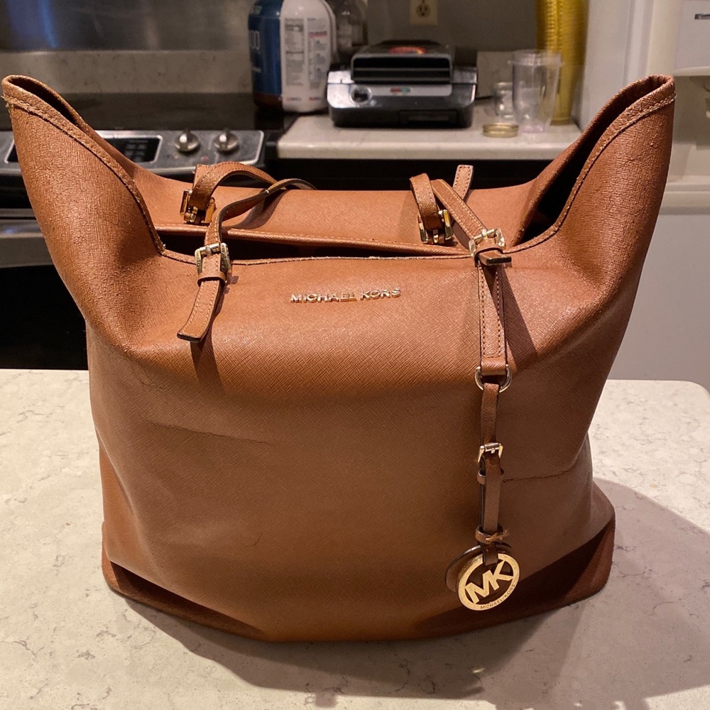 Michael Kors Leather Tote!